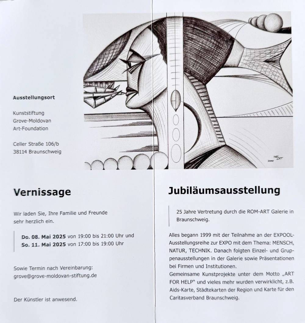 Peter Matzat _ Ausstellung ROM-ART 2025